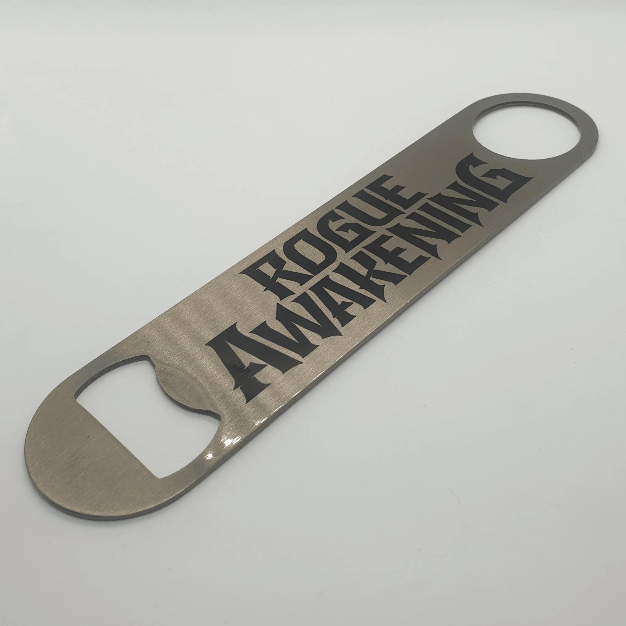 Customised bar blade bottle opener for cocktail bar and pub