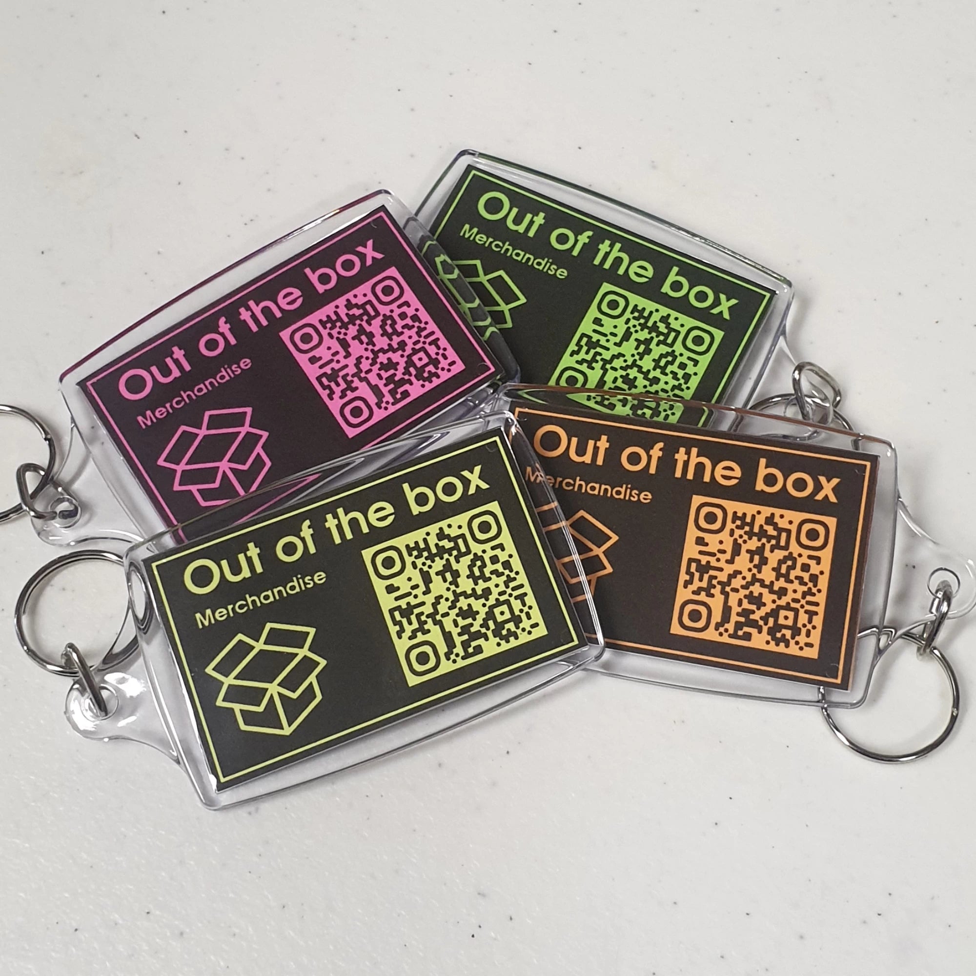 Neon Keyrings