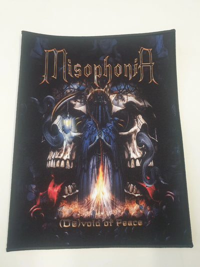 Death metal custom back patch for battle jackets.