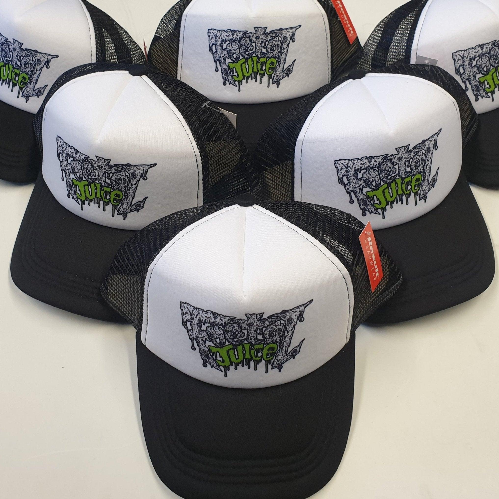 Custom printed trucker caps