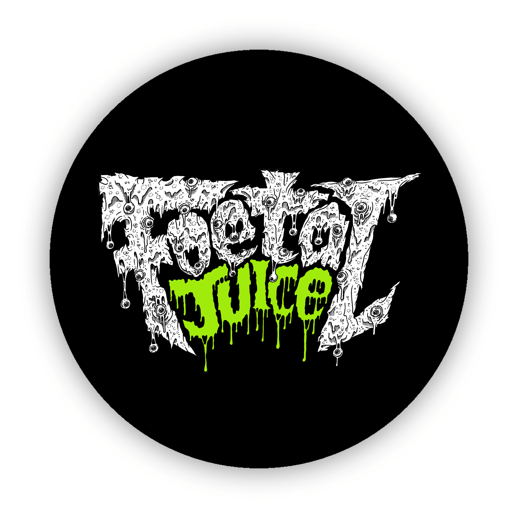 Foetal Juice Logo Circular Patch