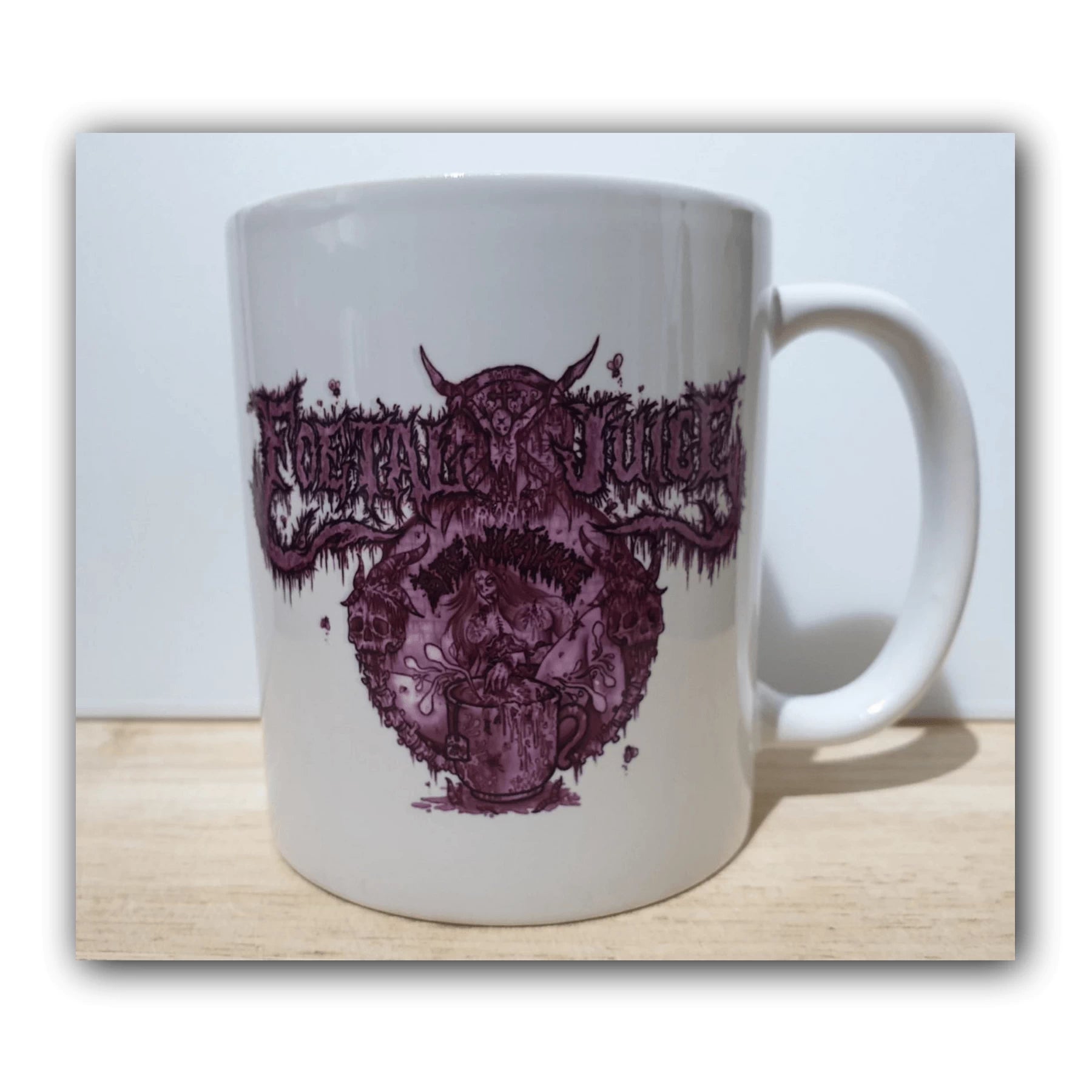 Brekakke art work mug.