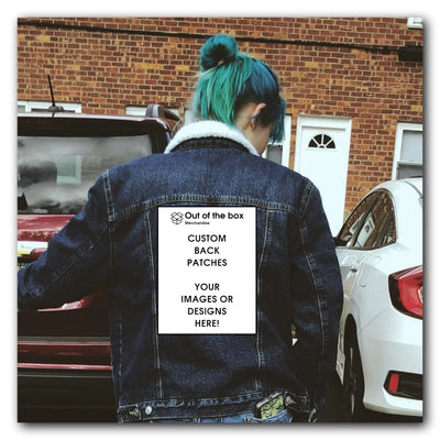 Order your own custom back patches.