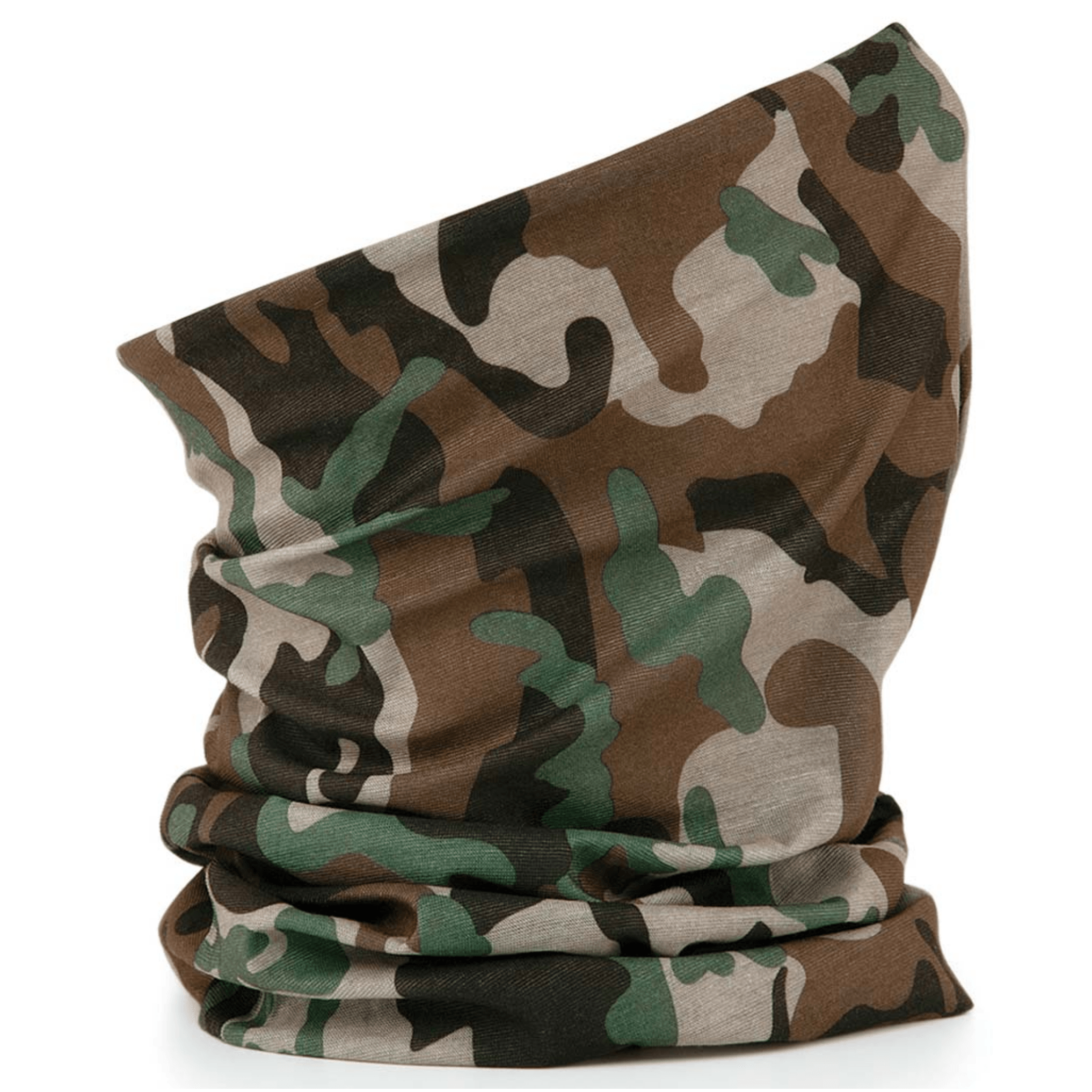 Scottish Metal detecting UTR breathable Jungle Camo Snood