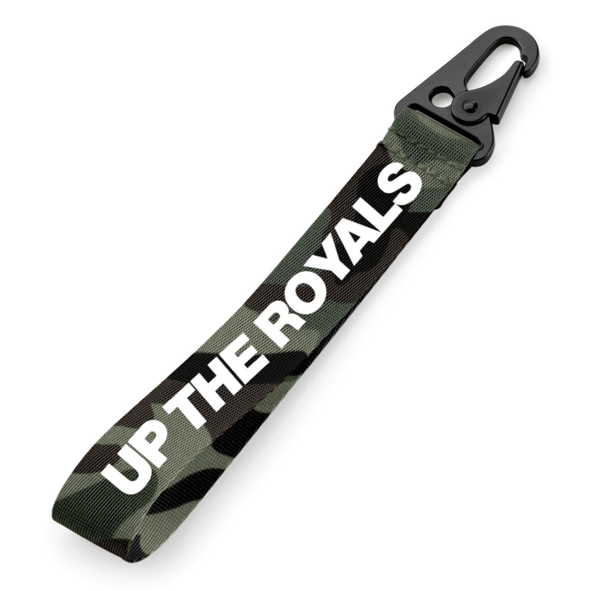 Scottish Metal Detecting UTR Camo Keyclip Ideal as a Bags accessory